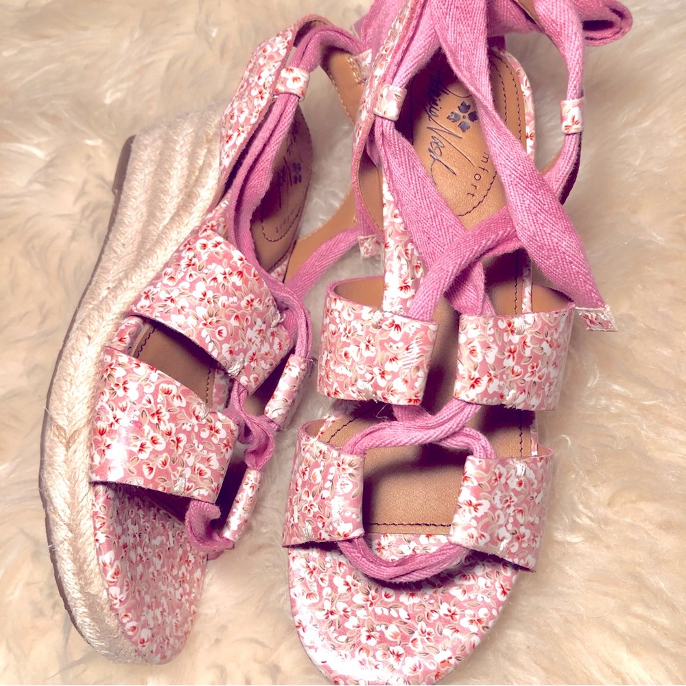 Patricia Nash Riva Espadrille Wedged Sandals